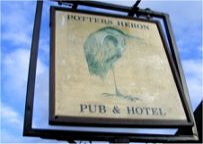 Potters Heron Birthday Venue Sign